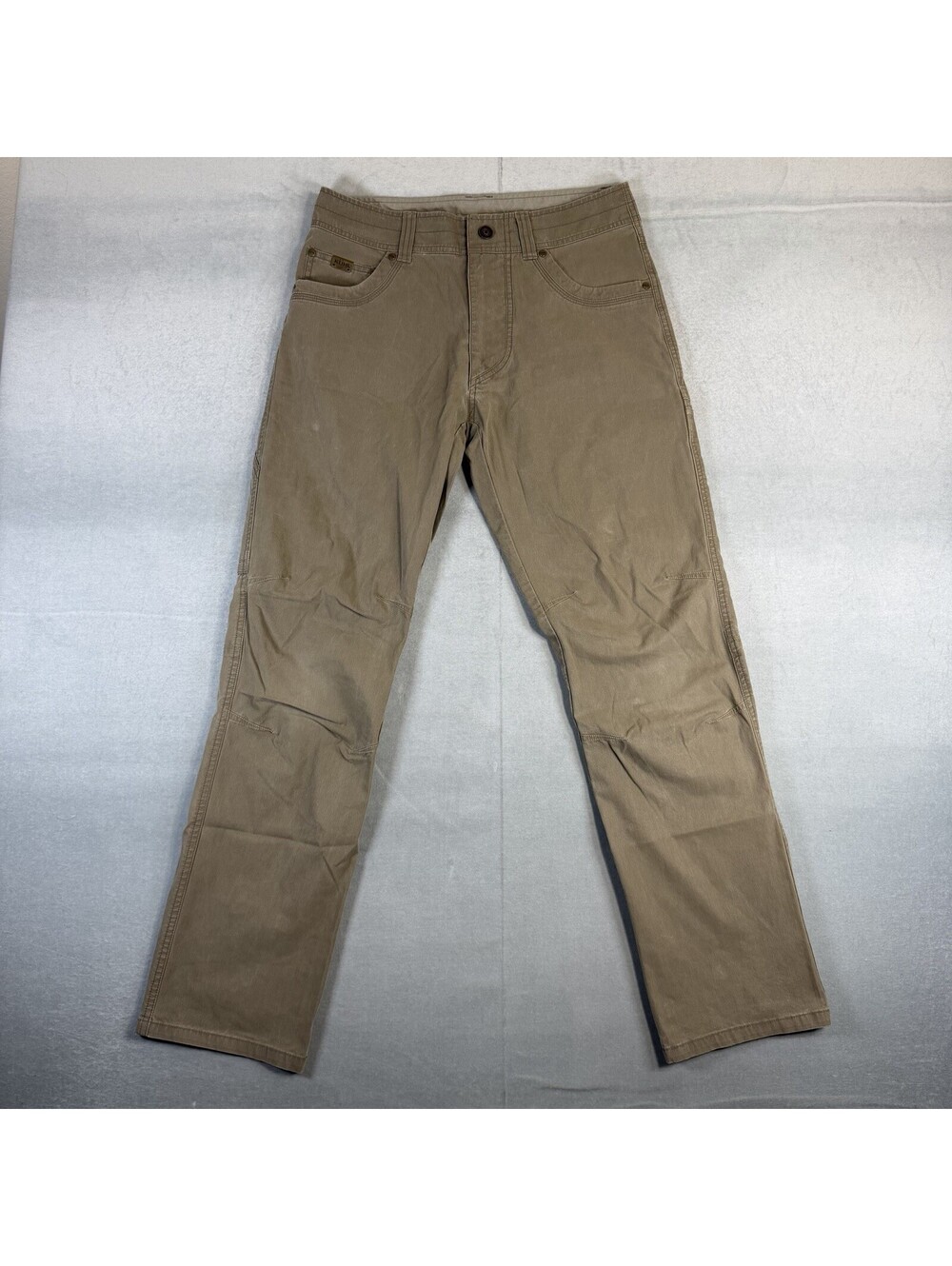 Kuhl Revolvr Pants Mens 30x32 Khaki Vintage Patina Outdoor Hiking Stretch